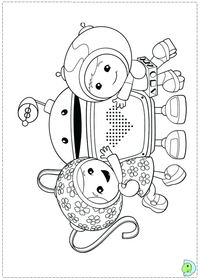 691x960 Team Umizoomi Coloring