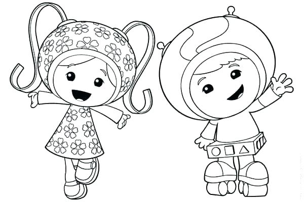 600x400 Umizoomi Coloring Page