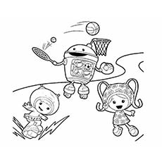 Team Umizoomi Coloring Pages Free Printable