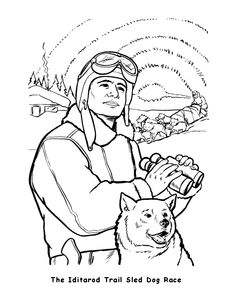 236x288 Dog Sled Coloring Page Life Skills Lessons, Life Skills And Teamwork