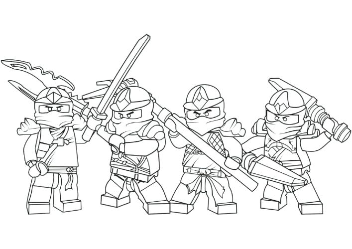 707x500 Teamwork Coloring Pages