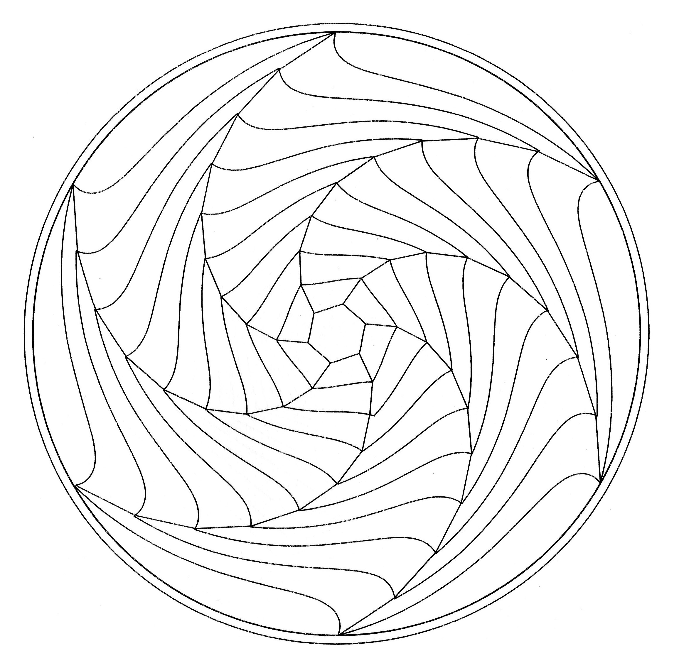 2296x2277 Teapot Coloring Page