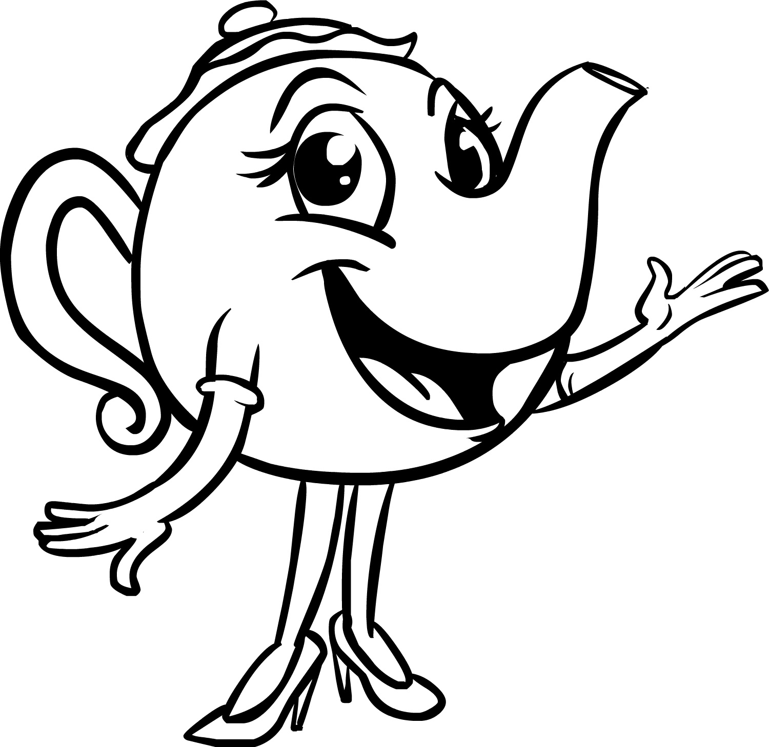 1500x1458 Sample Page Lady Teapot Coloring Page Fun With Tea