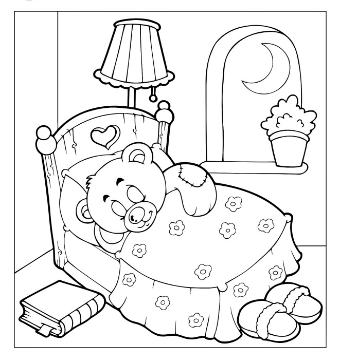 661x707 Free Coloring Pages Bears Free Printable Teddy Bear Coloring Pages