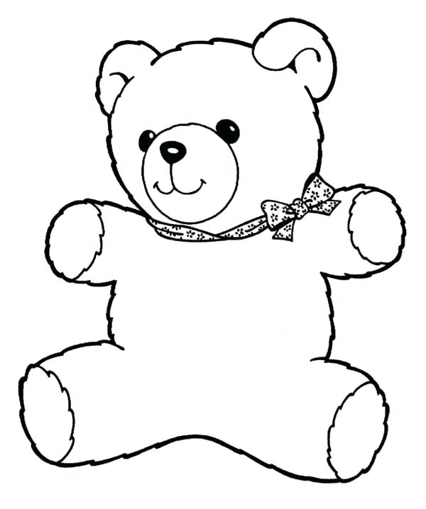 600x718 Teddy Bear Printables