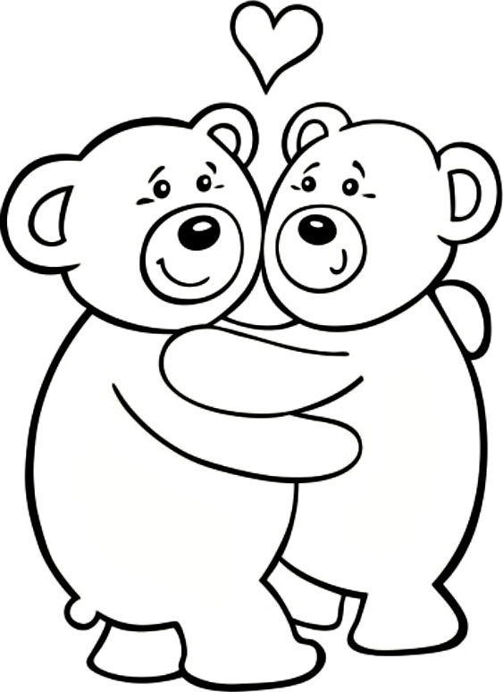 563x775 Printable Teddy Bear Coloring Pages Coloring Me