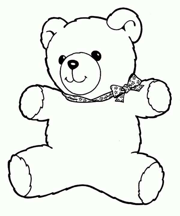 600x718 Colouring Teddy Bear Wonderful Teddy Bear Coloring Page 81