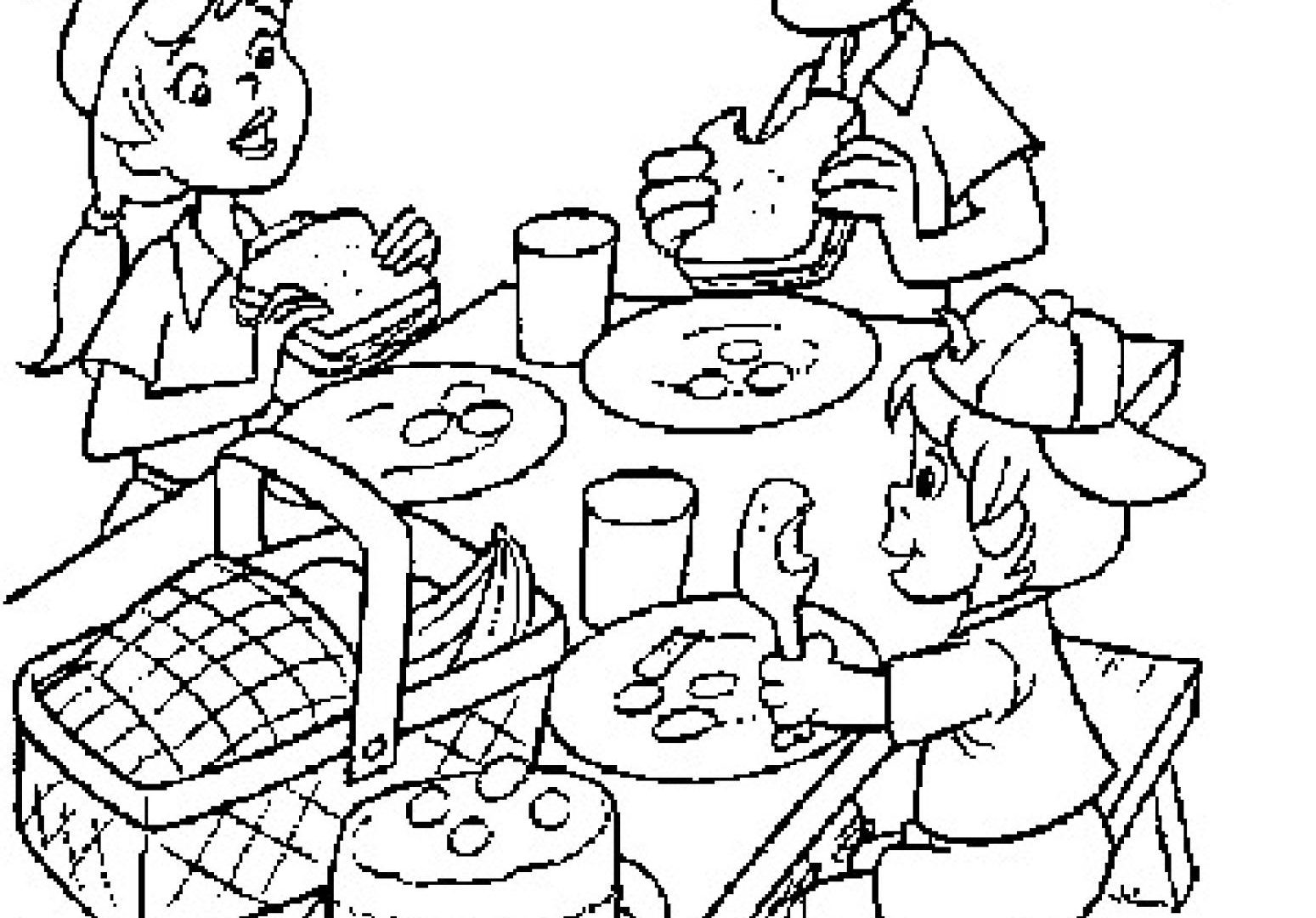 1549x1080 Teddy Bear Picnic Coloring Pages For Kids It S A Inside