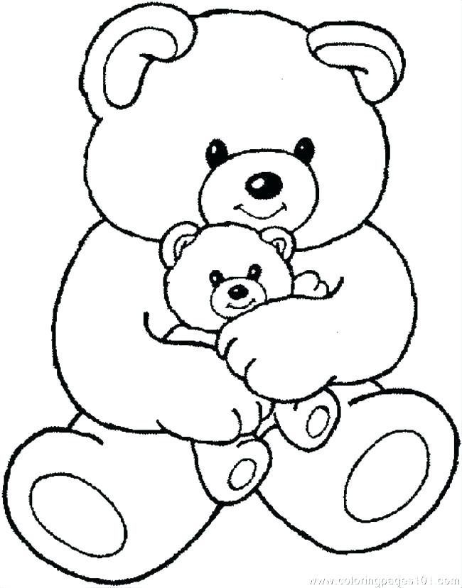 650x828 Sleeping Bear Coloring Page Panda Bear Colouring Pictures Little