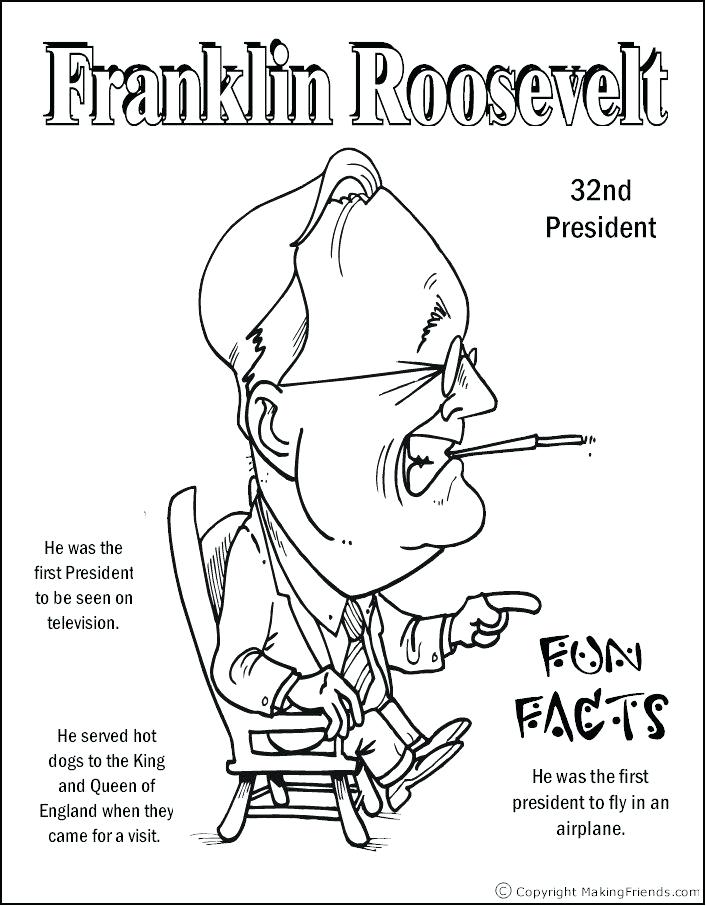 706x906 Coloring Page Coloring Pages Eleanor Roosevelt Coloring Page