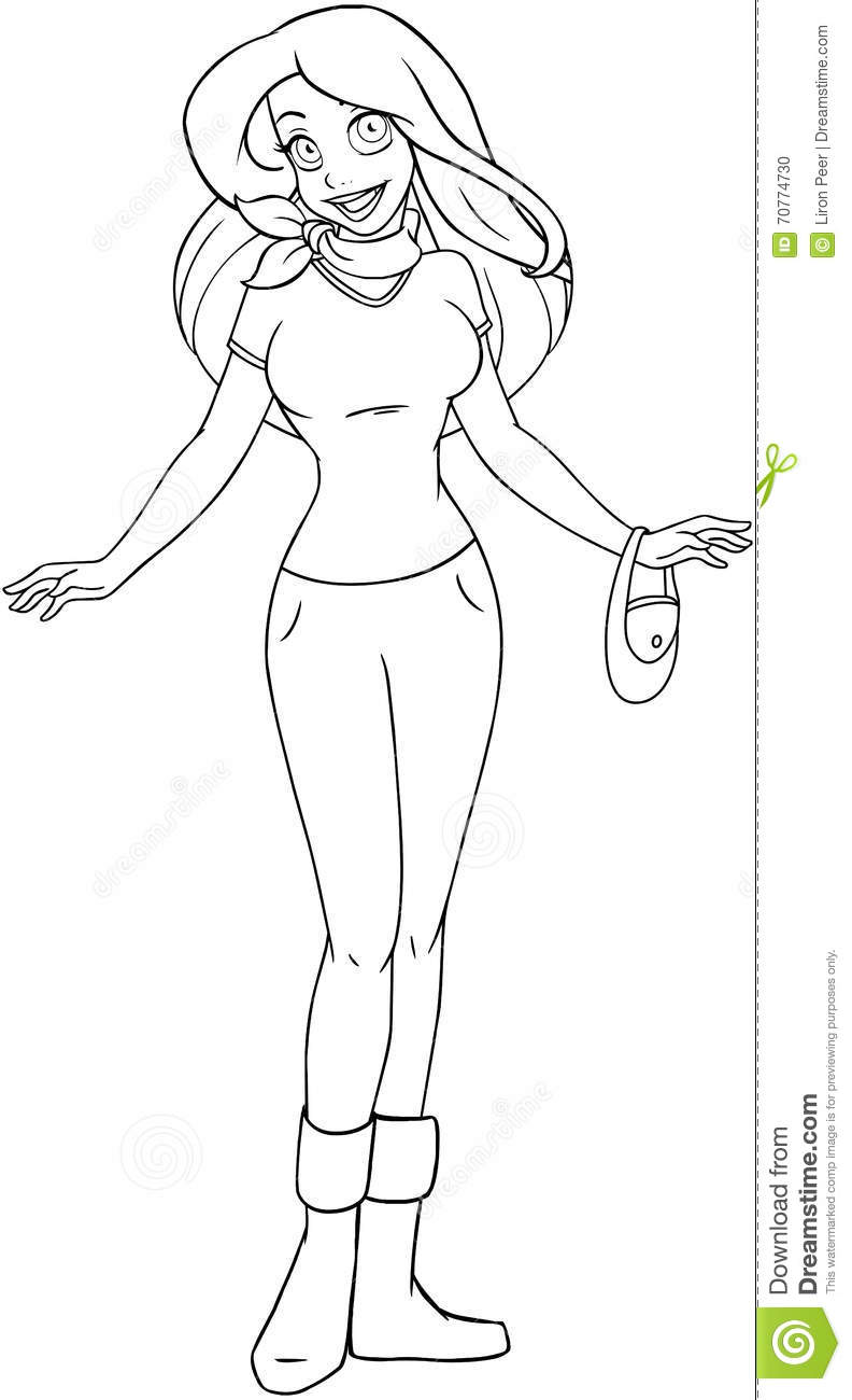 Tee Shirt Coloring Page