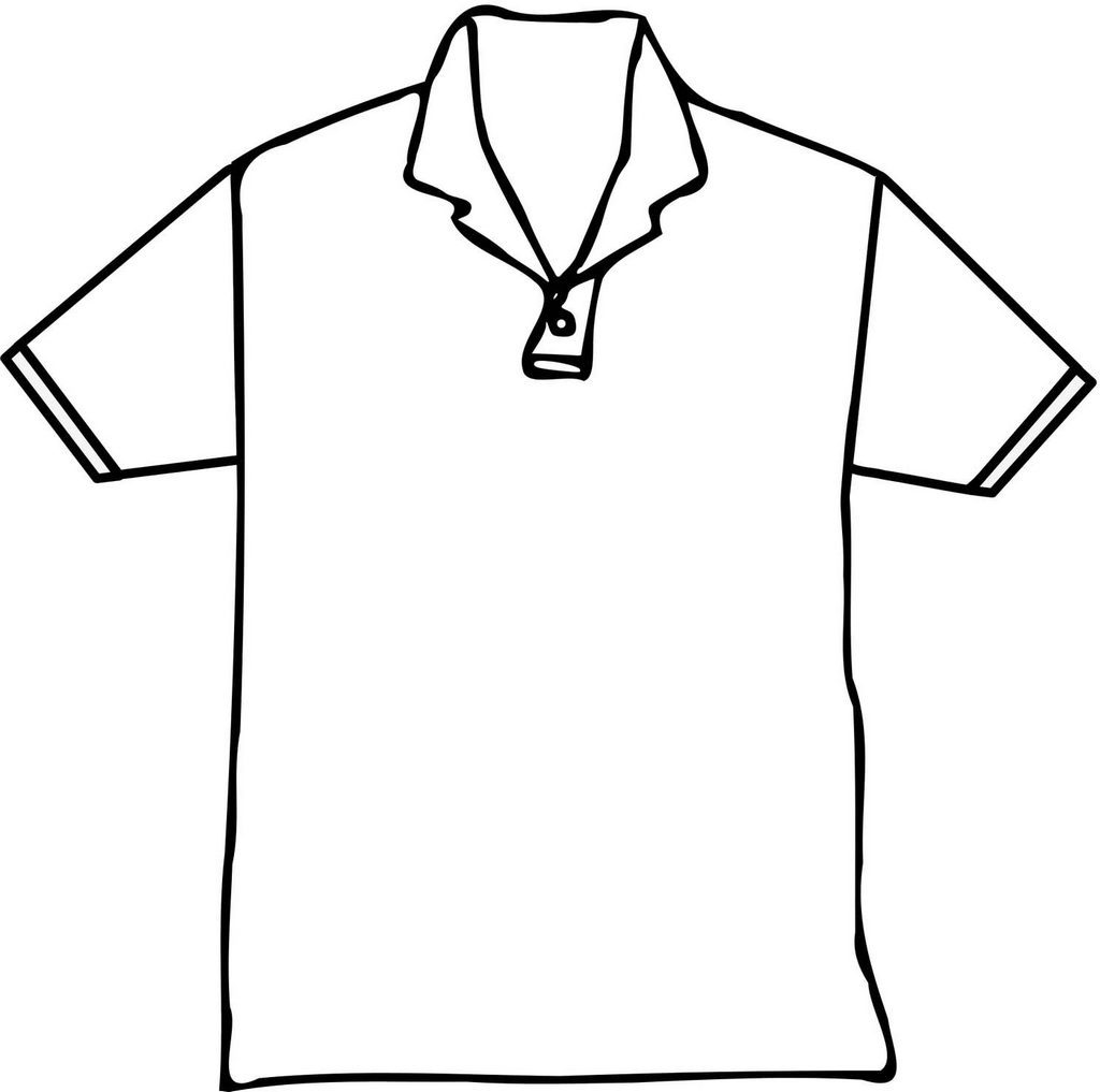 1024x1017 T Shirt Template Coloring Page Printable Tee Puppy Wearing Free
