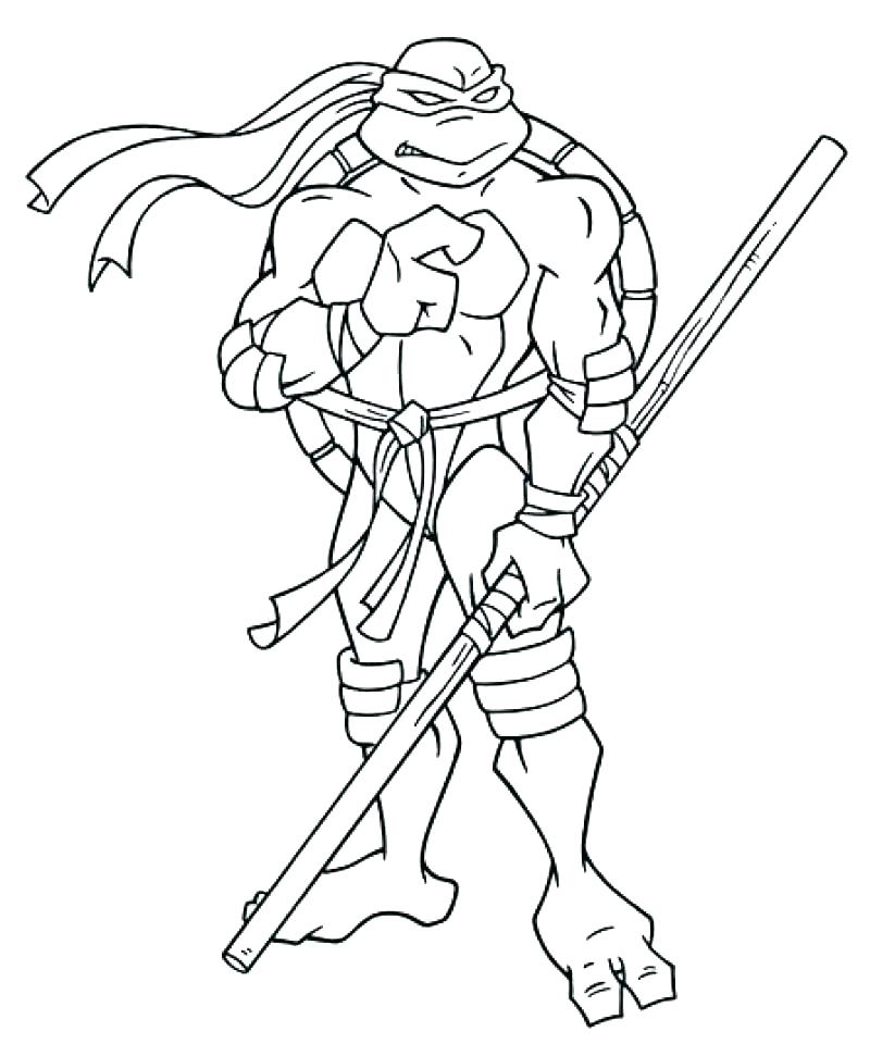 800x960 Teenage Mutant Ninja Turtles Color Pages