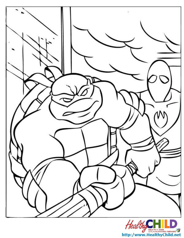 600x775 Tmnt Coloring Pages 2