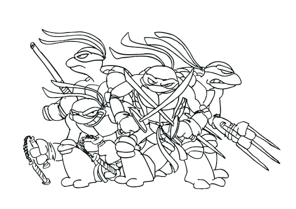 960x678 Free Ninja Turtles Coloring Pages 3 Teenage Teenage Mutant Ninja