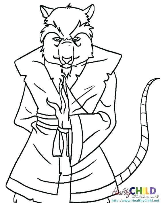 564x705 Teenage Mutant Ninja Turtles Coloring Pages Leonardo Free Turtle