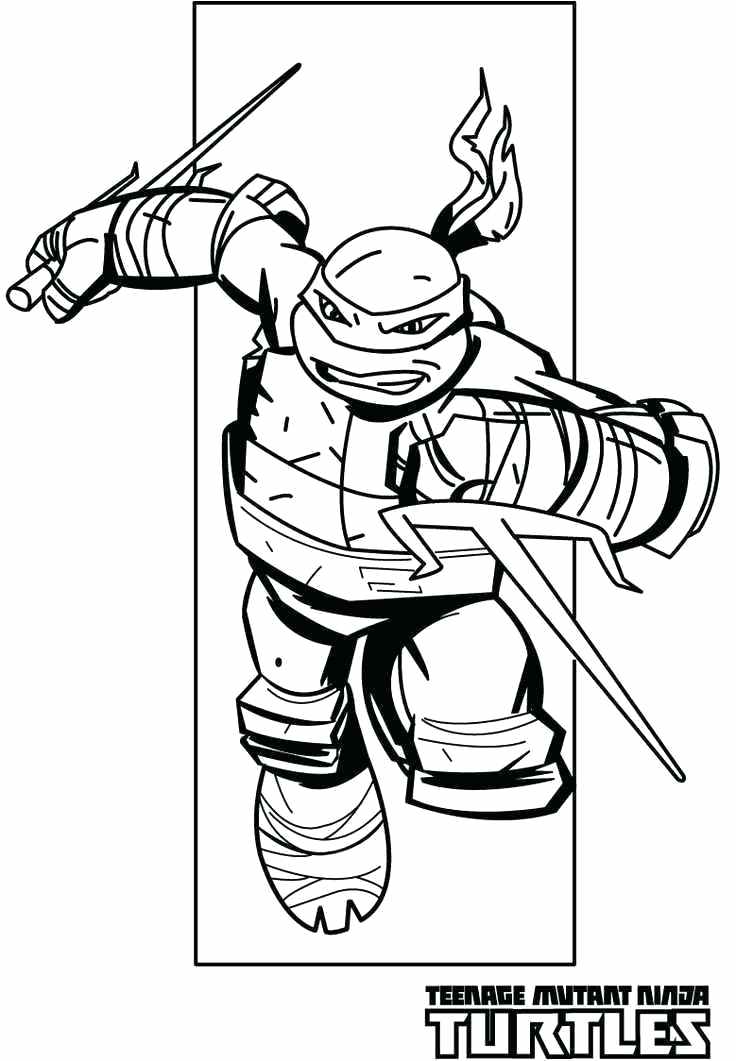736x1061 Ninja Turtles Coloring Pages Free Download Best Ninja Turtles