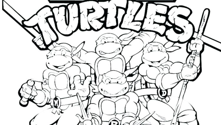 750x425 Teenage Mutant Ninja Turtles Colouring Pages Pdf Turtle Pictures