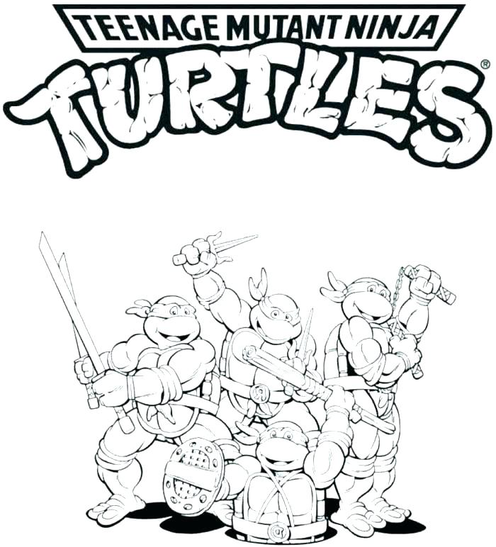 700x772 Printable Ninja Turtle Coloring Pages