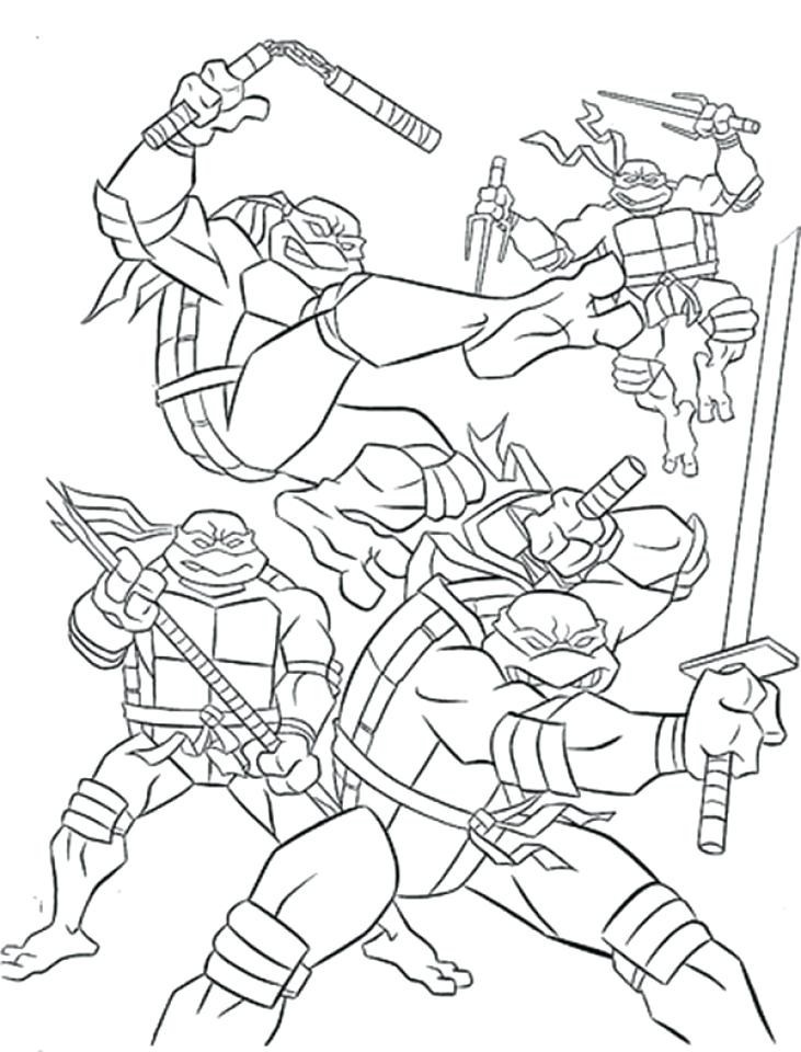 731x960 Teenage Mutant Ninja Turtles Coloring Pages Teenage Mutant Ninja