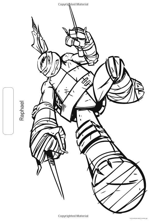 582x860 Ninja Turtles Nickelodeon Coloring Pages Teenage Mutant
