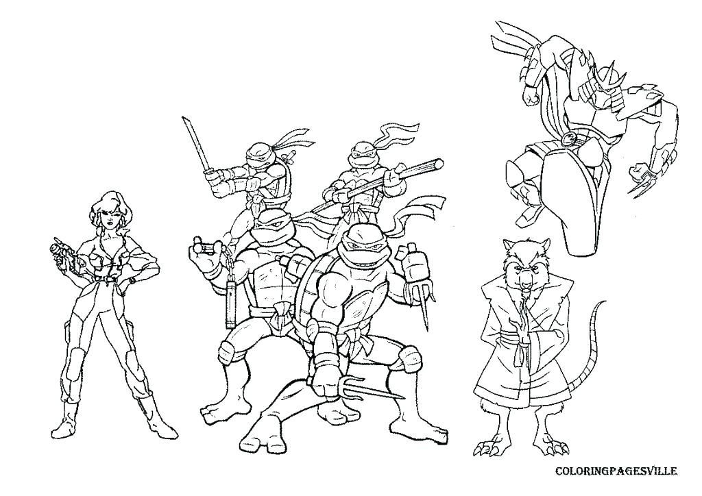 1024x724 Teenage Mutant Ninja Turtles Coloring Book Games Ninja Turtles