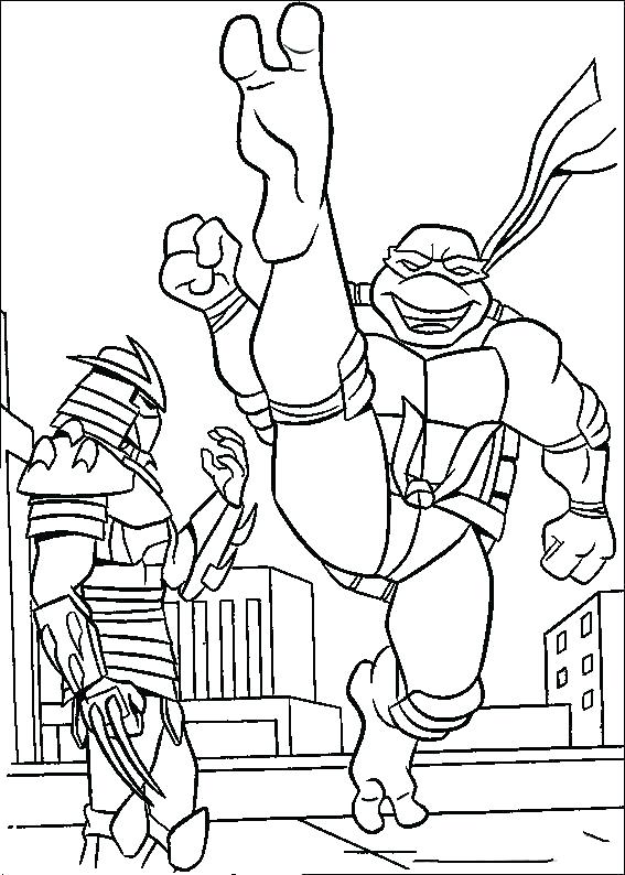 567x794 Tmnt Raphael Coloring Pages