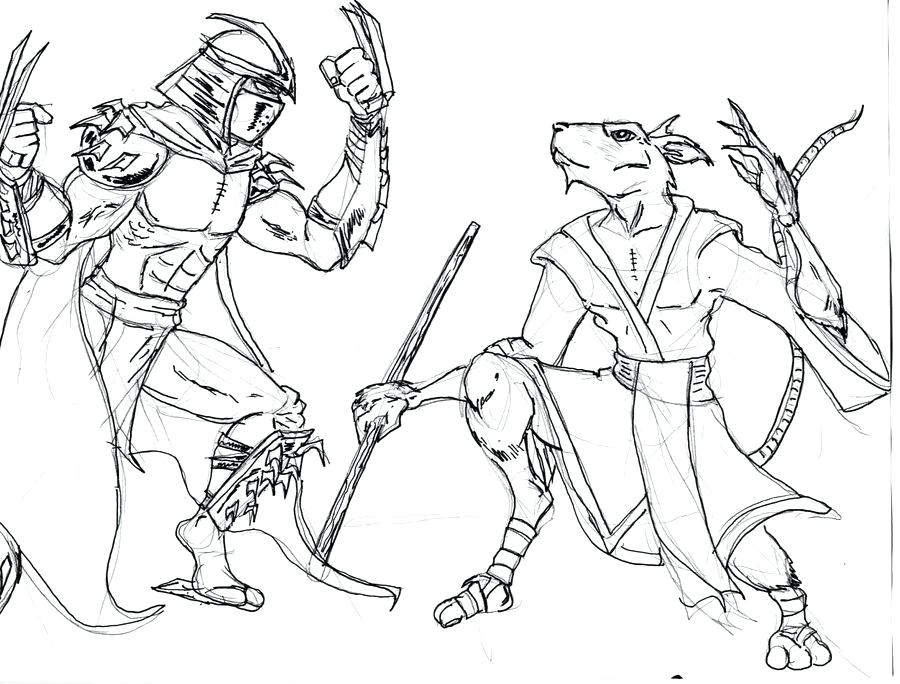 900x684 Nickelodeon Teenage Mutant Ninja Turtles Colouring Pages All