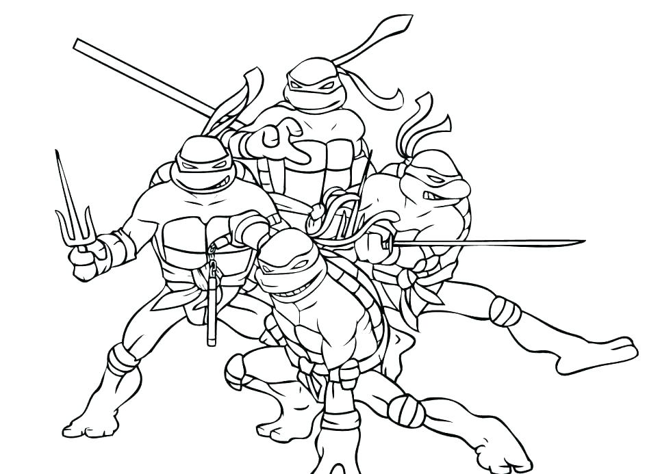 945x693 Teenage Mutant Ninja Turtle Coloring Pages Coloring Pages Ninja