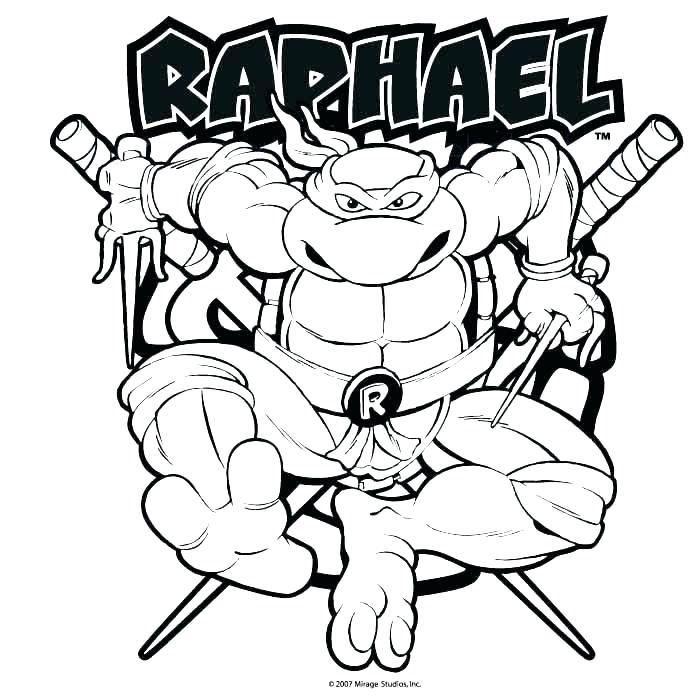 700x700 Teenage Mutant Ninja Turtles Coloring Pages For Kids Full Size