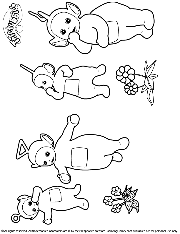 612x792 Coloring Picture