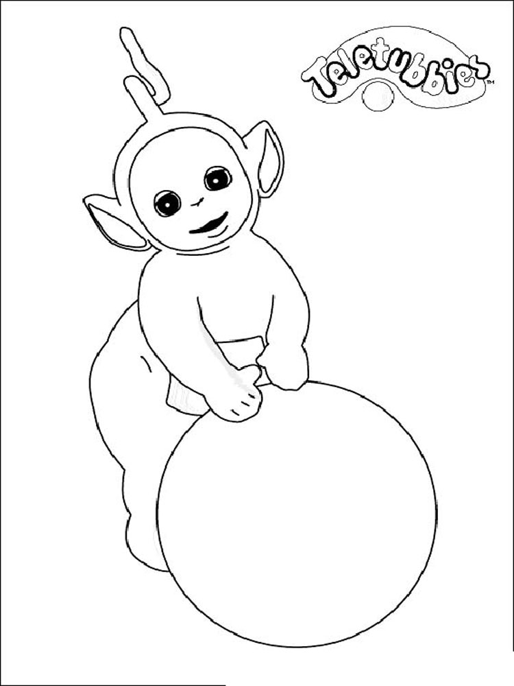 750x1000 Teletubbies Coloring Pages. Download And Print Teletubbies