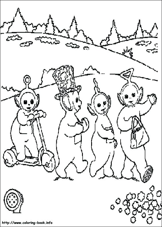 567x794 Coloring Pages On Coloring Teletubbies Coloring Page Index