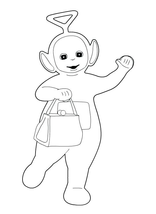 540x740 Teletubbies Colors Brown Printable Coloring Printable Coloring