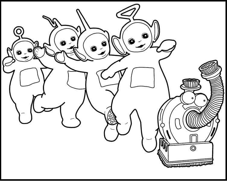 753x603 Awe Inspiring Teletubbies Coloring Pages Po Dipsy Book Of Game