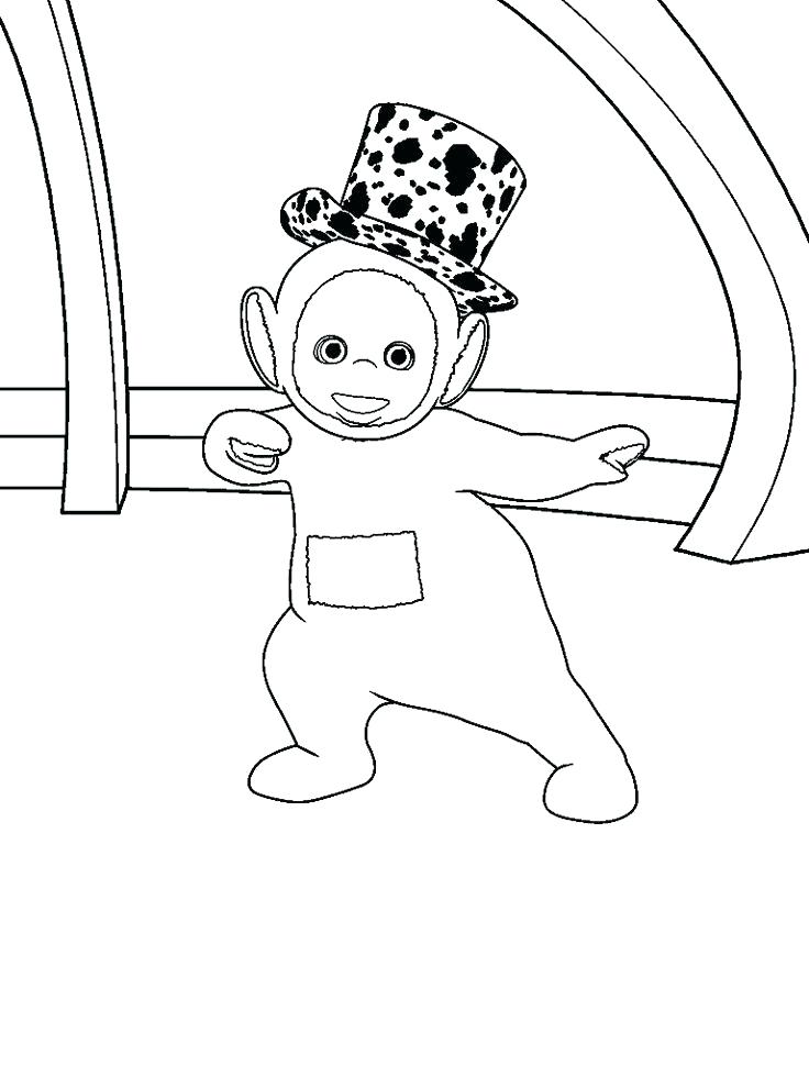 736x981 Teletubbies Coloring Page Coloring Collection
