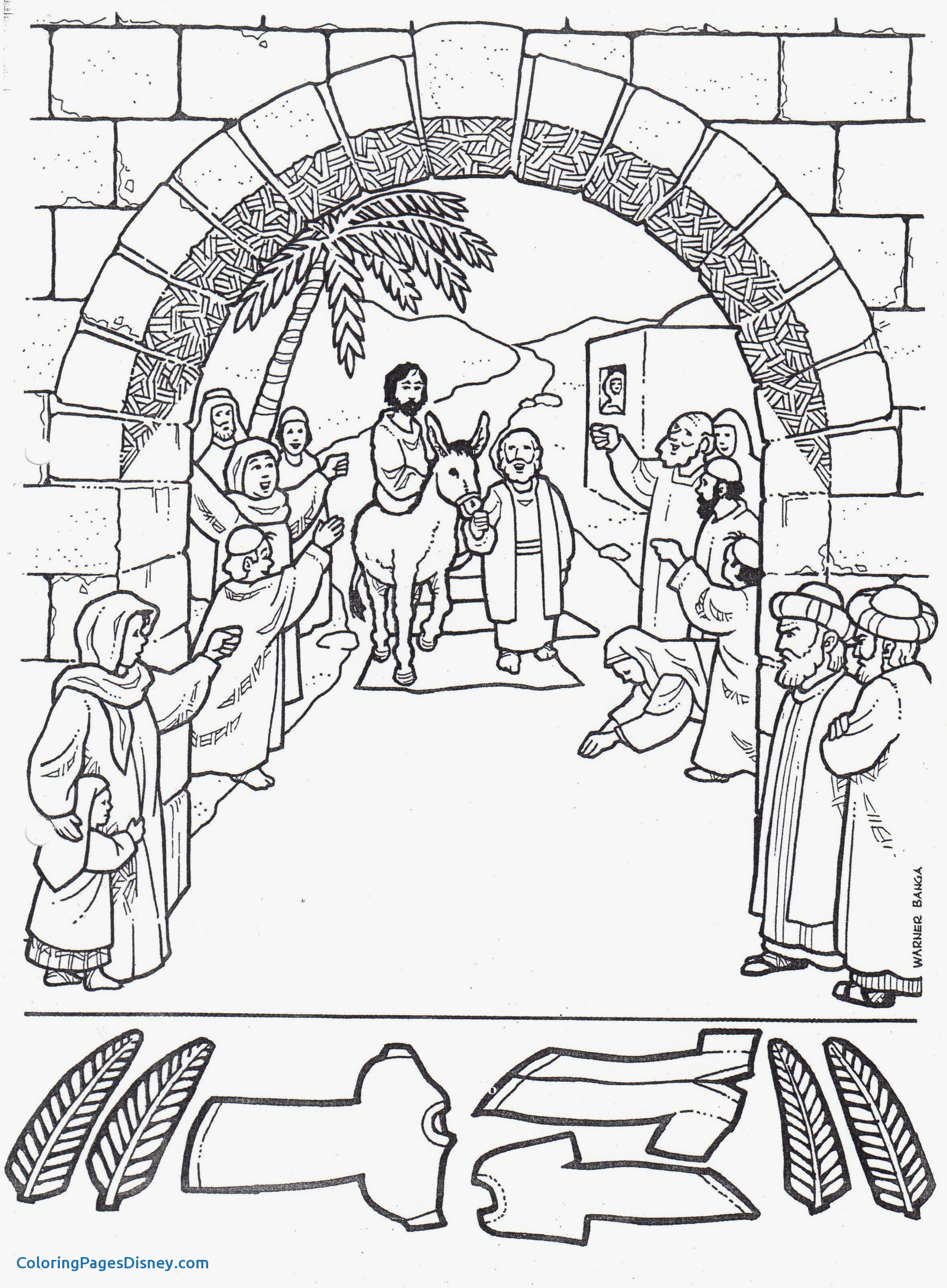 Temple Coloring Page