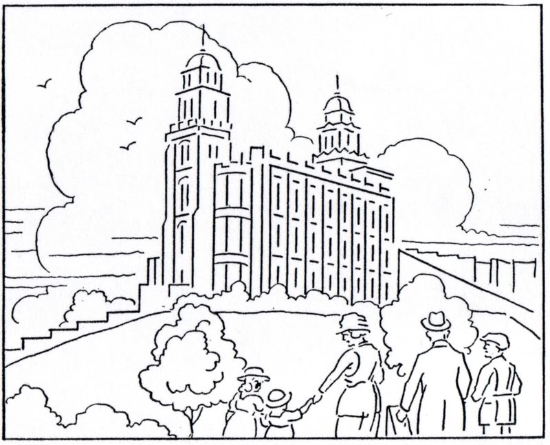 800x648 Kirtland Temple Coloring Page Temple Coloring Page Coloring Pages