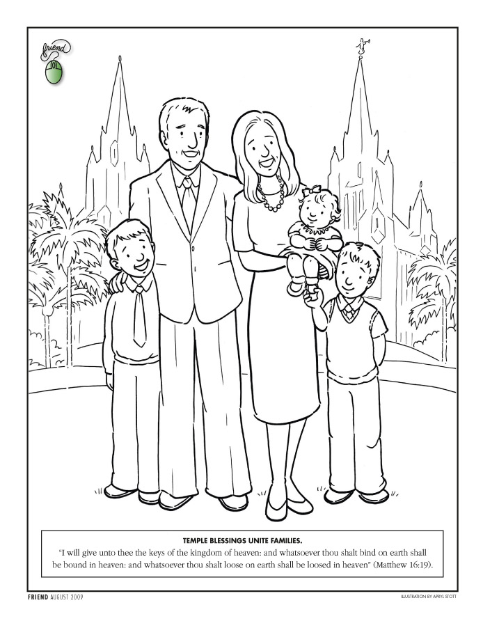 694x902 Temple Coloring Page Lds Lesson Ideas