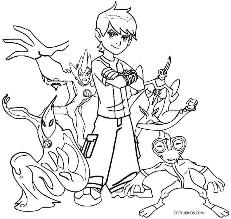 791x750 Ben 10 Ultimate Alien Coloring Pages Great Ben Ten Coloring Pages