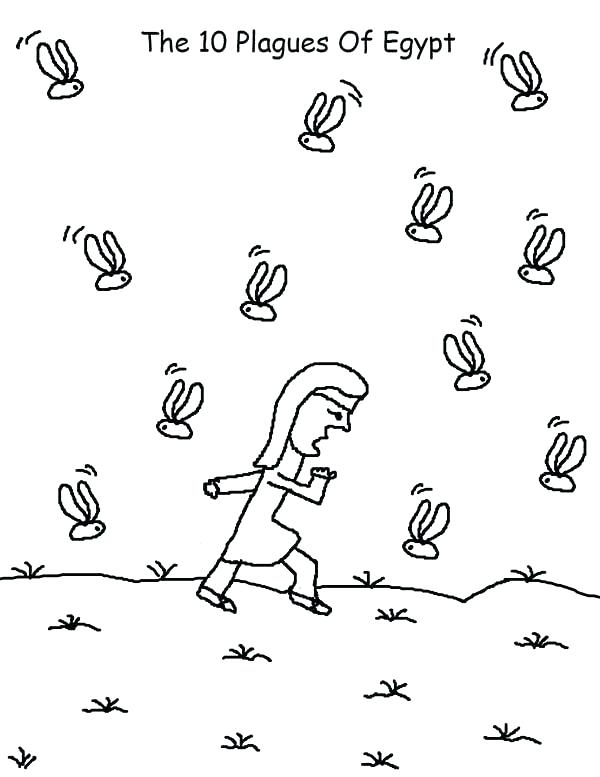 600x777 Ten Plagues Coloring Page Plagues Coloring Pages View Larger Ten