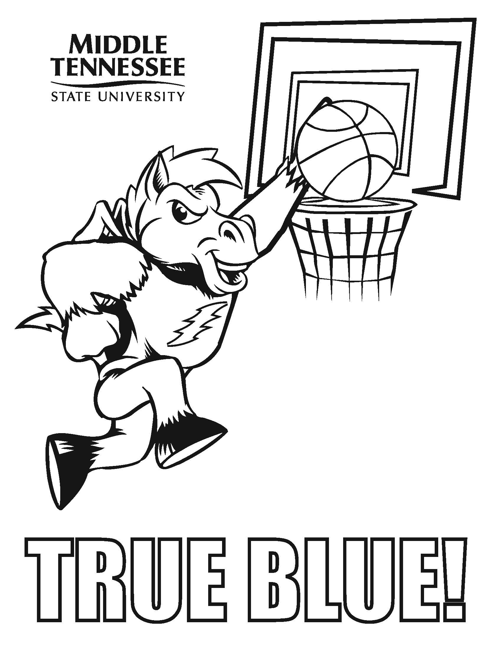 Tennessee Vols Coloring Pages