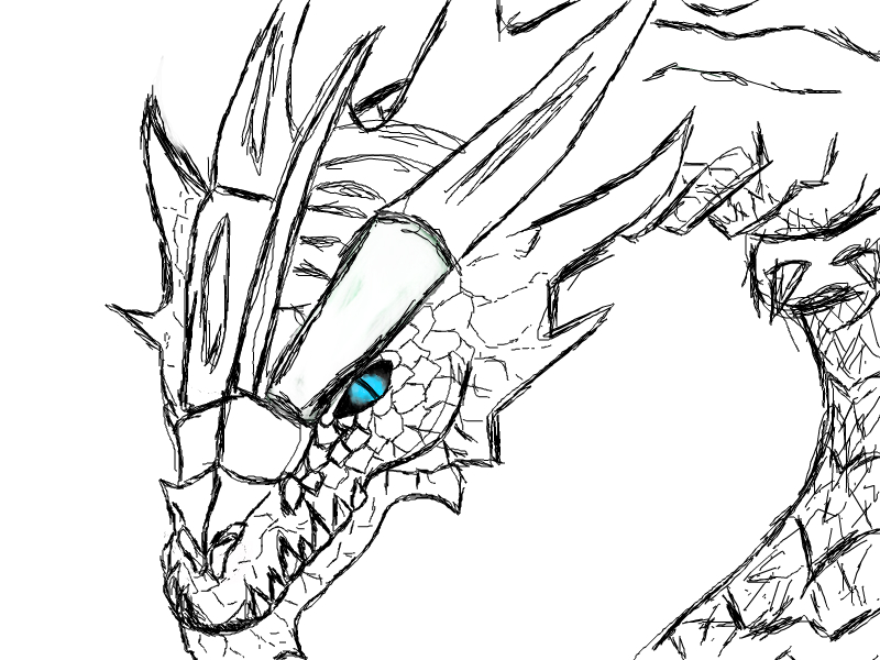 800x600 11 Images Of Skyrim Alduin Coloring Pages