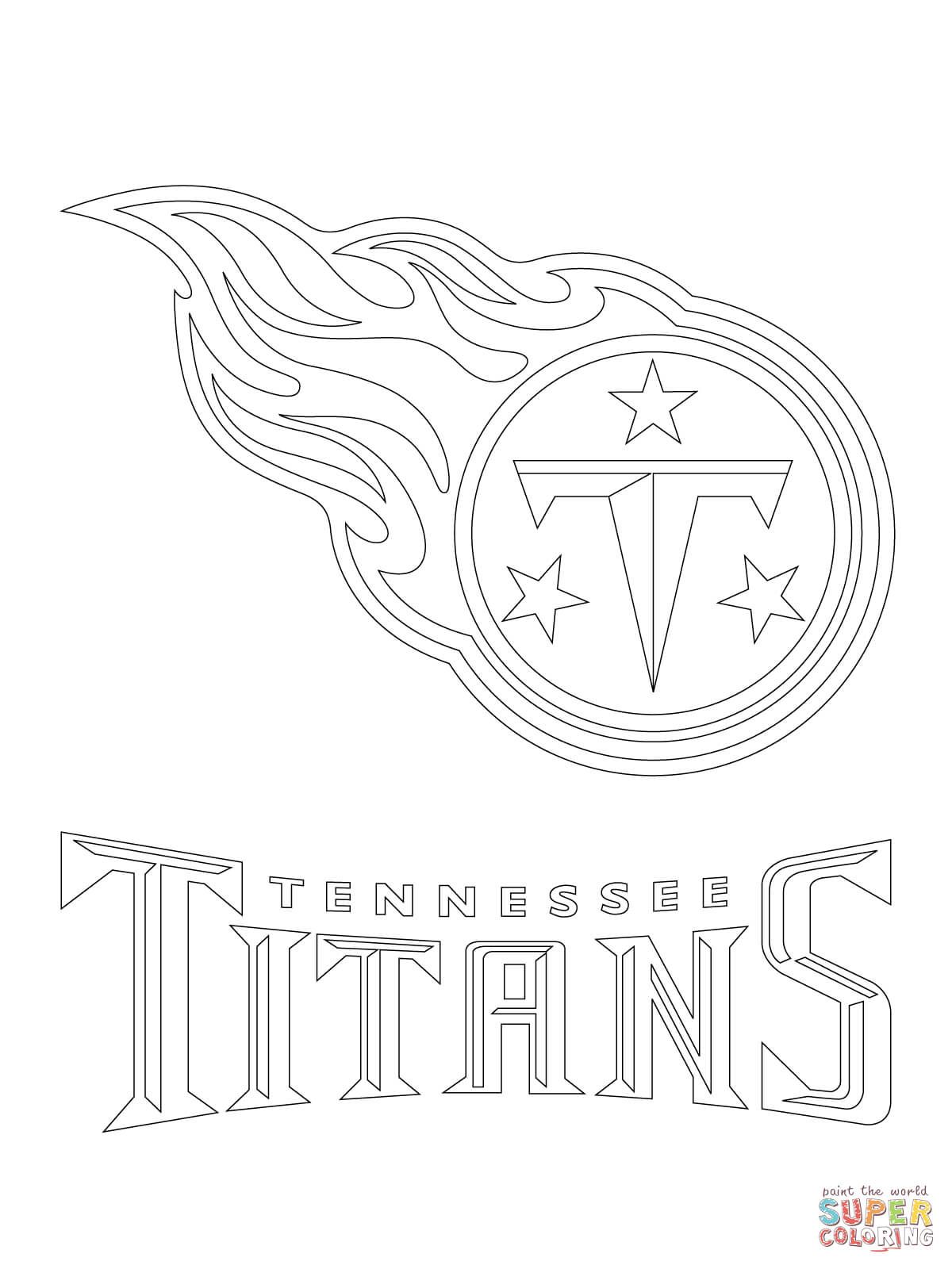 1200x1600 Tennessee Titans Logo Super Coloring Us