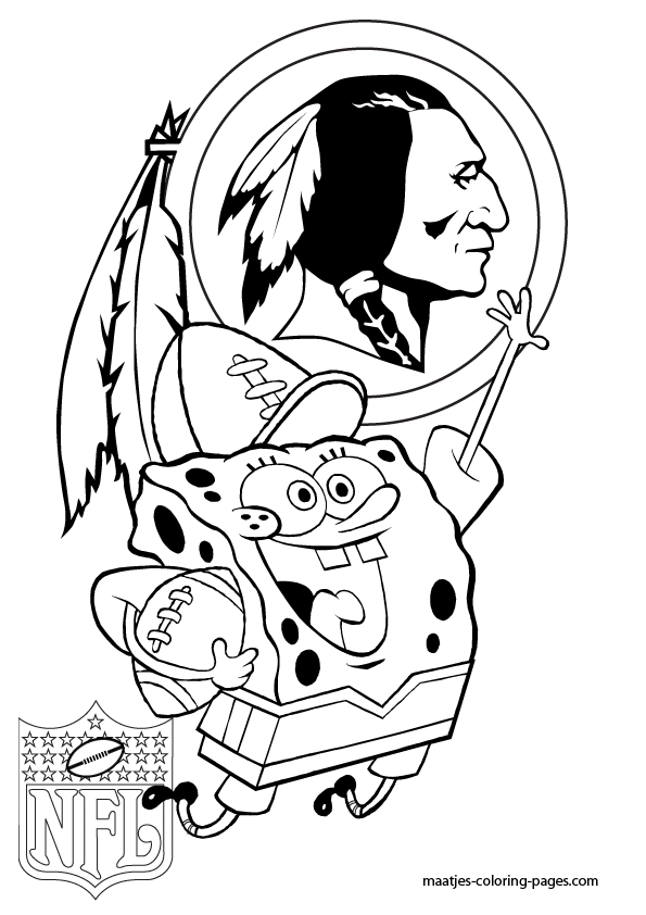 595x842 39 Redskins Coloring Pages, Trendy Step With Redskins Coloring