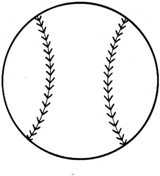 Tennis Ball Coloring Page