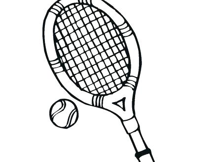 440x330 Tennis Coloring Pages Tennis Coloring Pages Play Tennis Coloring