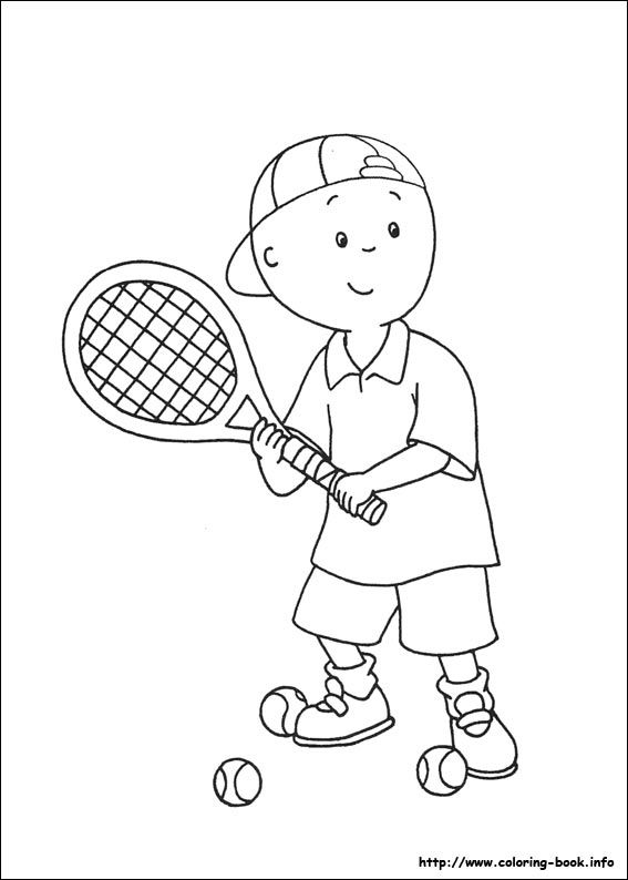 567x794 Tennis Coloring Pages