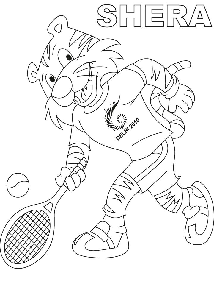 720x954 Tennis Coloring Pages Boots Having Fun Playing Tennis Tennis