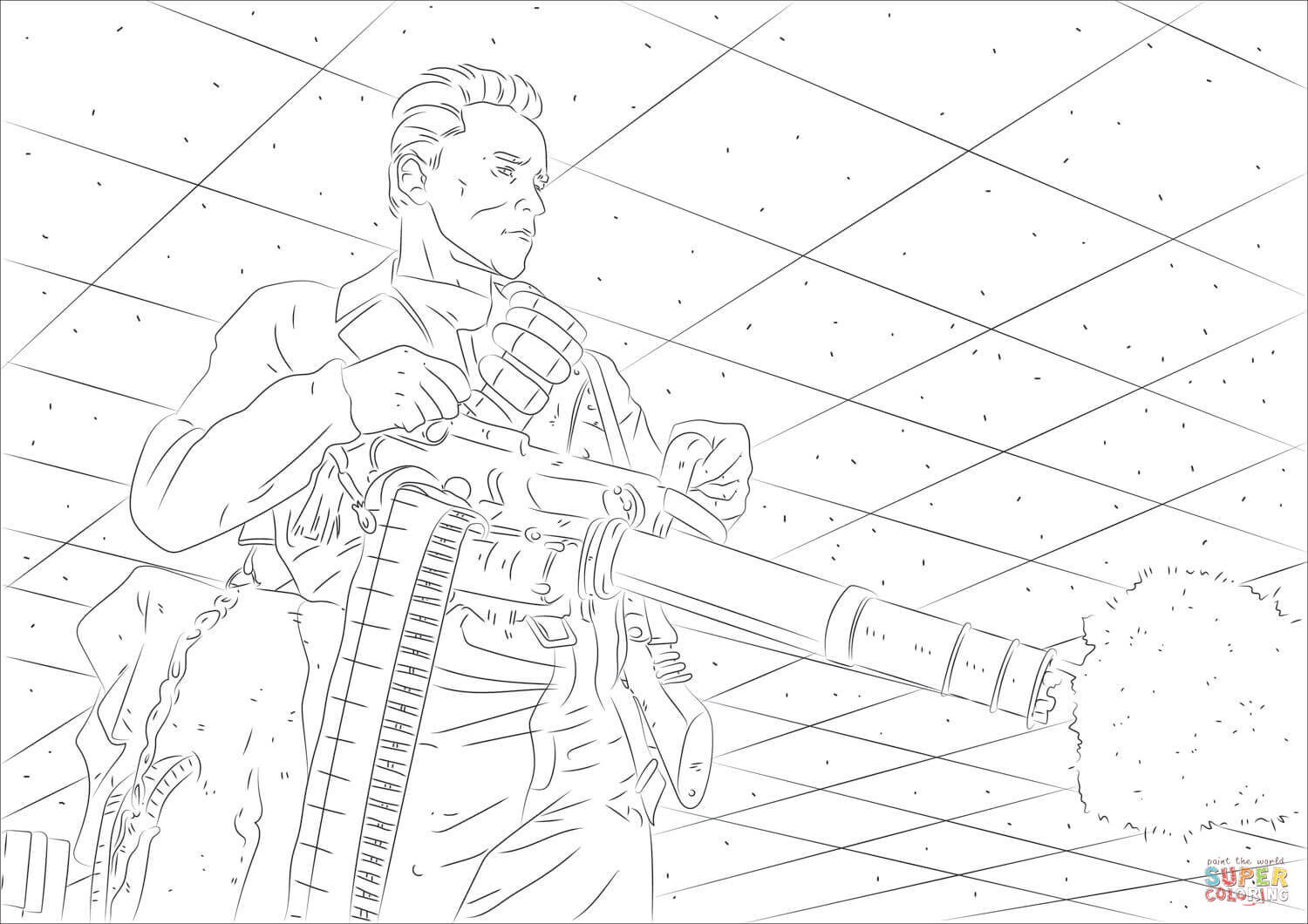 1500x1060 Terminator Coloring Pages